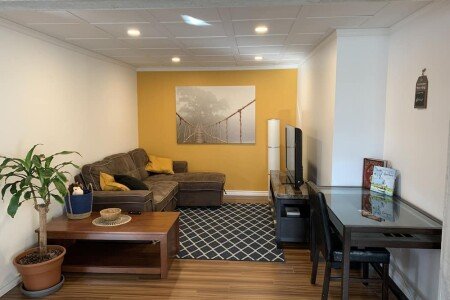 Appartement 1 chambre, avec jardin