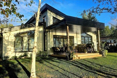 Chalet 3 bedrooms, with garden