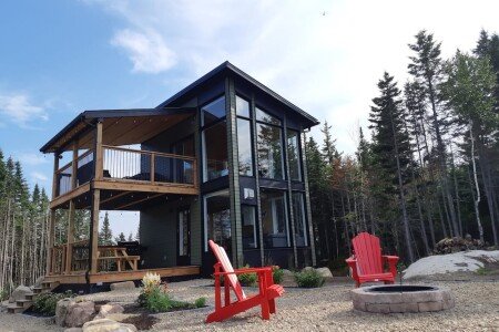 Chalet 1 chambre, avec jardin