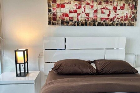 Bed and breakfast 1 bedroom, with air conditioning