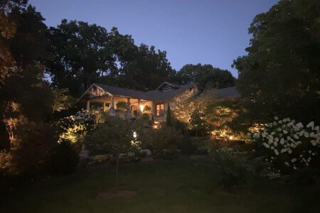 Ferienhaus 1 Schlafzimmer, mit Garten