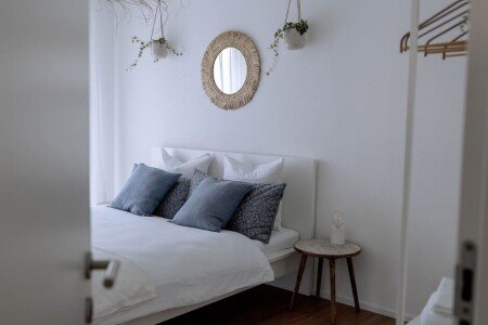 Wohnung 2 Schlafzimmer, mit Garten