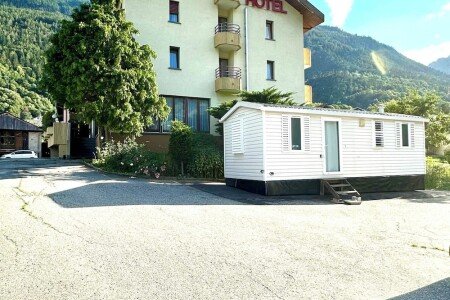 Camping / Mobil Home 2 chambres, avec climatisation