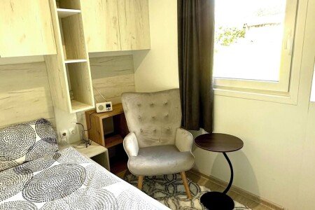 Mobil home 2 chambres, avec climatisation