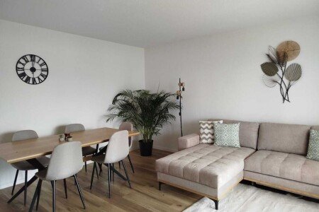 Appartement 1 chambre, avec jardin