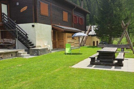 Chalet 2 chambres, avec jardin