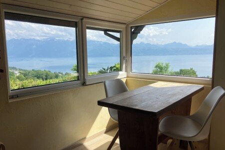 Chalet 1 bedroom, with garden