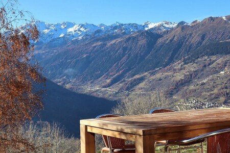 Chalet 2 chambres, avec jardin