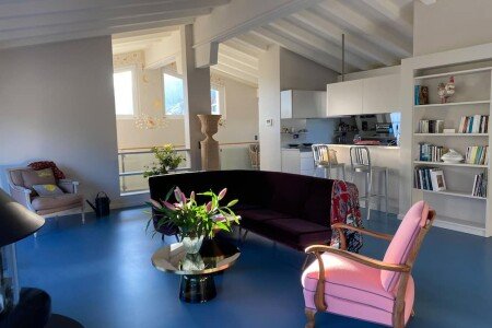 Studio 2 chambres, avec cheminée