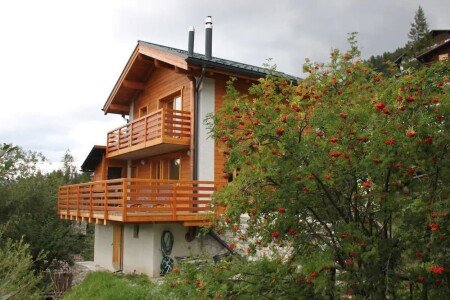 Chalet 2 chambres, avec jardin