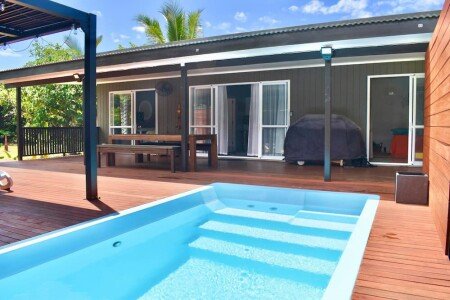 House 2 bedrooms, with pool