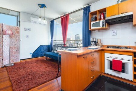 Apartamento 2 habitaciones, con aire acondicionado