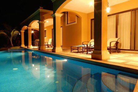 Villa 3 habitaciones, con piscina