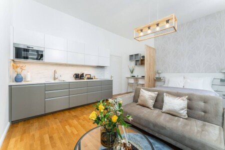 Studio 1 chambre, avec jardin