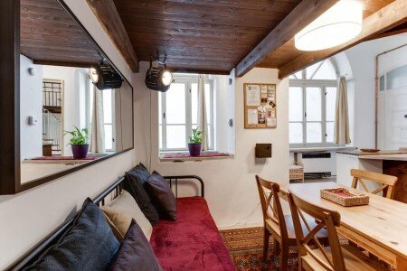 Loft chic, 2 chambres, avec jacuzzi