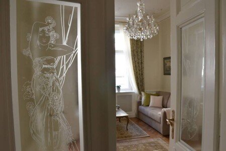 Appartement 2 chambres, avec cheminée