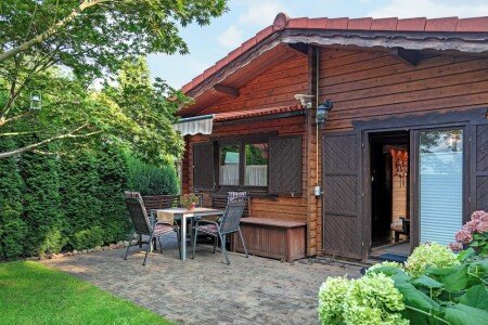 Ferienhaus 1 Schlafzimmer, mit Garten