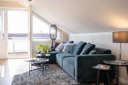 Wohnung 3 Schlafzimmer, mit Garten