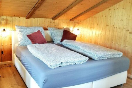 Chalet 2 chambres, avec jardin