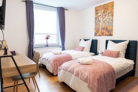 Wohnung 2 Schlafzimmer, mit WLAN