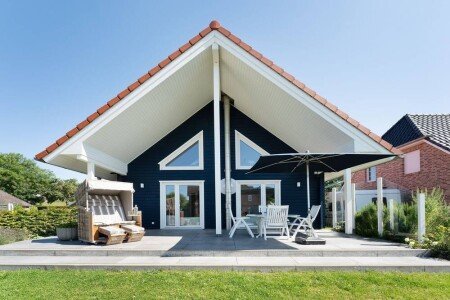 Ferienhaus 3 Schlafzimmer, mit Garten