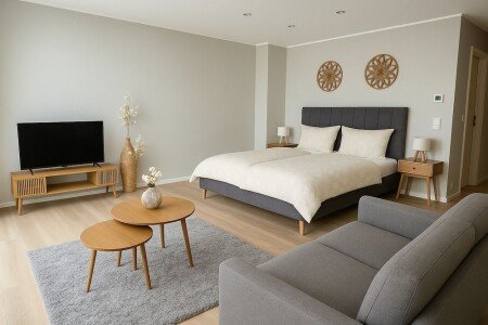 Studio design, 1 chambre, avec wifi