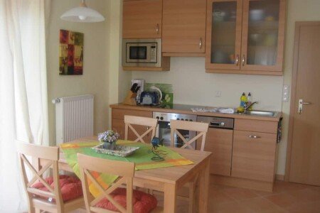 Ferienhaus 1 Schlafzimmer, mit Garten