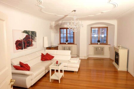 Apartment 1 bedroom, with garden