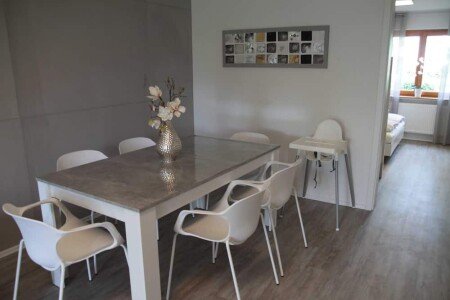 Appartement 2 chambres, avec jardin