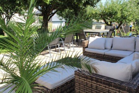 Apartment 2 bedrooms, with garden