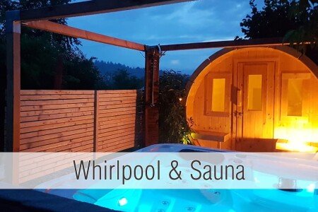 Ferienhaus 2 Schlafzimmer, mit Whirlpool