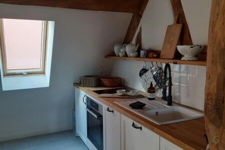 Wohnung 2 Schlafzimmer, mit Garten