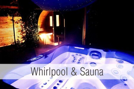 Ferienhaus 2 Schlafzimmer, mit Whirlpool