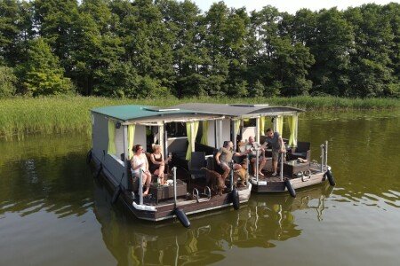 Boot 1 Schlafzimmer, mit Garten