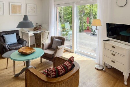 Ferienhaus 4 Schlafzimmer, mit Garten