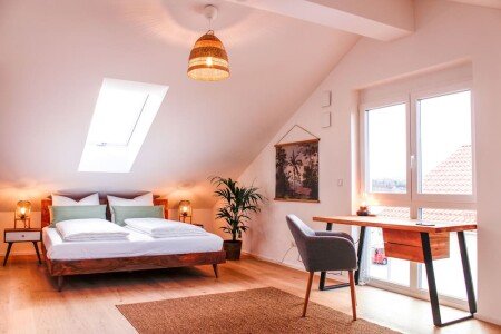 Ferienhaus 4 Schlafzimmer, mit Garten