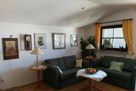 Wohnung 1 Schlafzimmer, mit Kamin