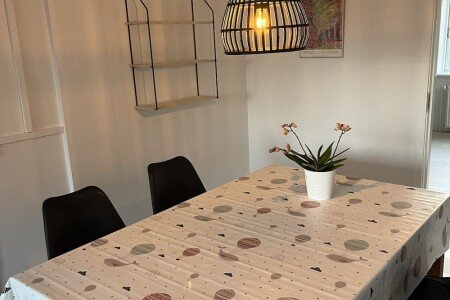 Apartamento 2 habitaciones, con jardín