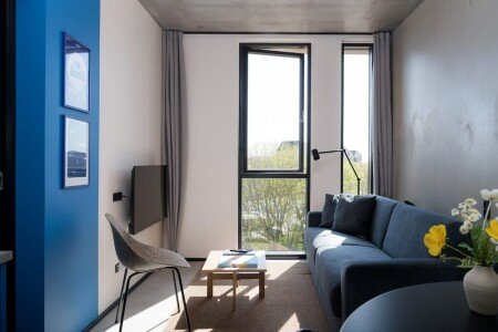 Apartment 2 bedrooms, with gym