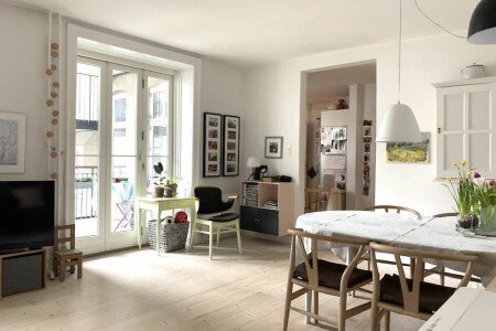 Appartement cozy, 1 chambre, avec jardin