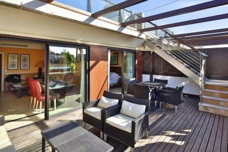 Appart'Hotel 2 chambres, avec salle de sport