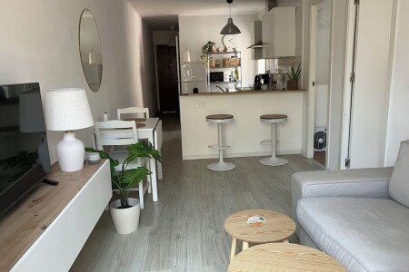Apartamento 2 habitaciones, con aire acondicionado
