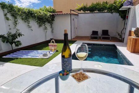 Chalet design, 2 chambres, avec climatisation