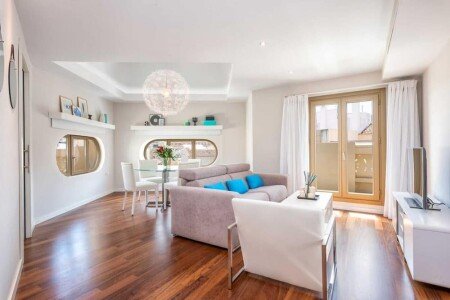 Appartement 1 chambre, avec jardin