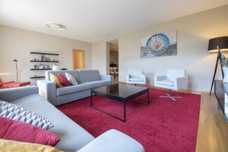 Appartement design, 3 chambres, avec jardin