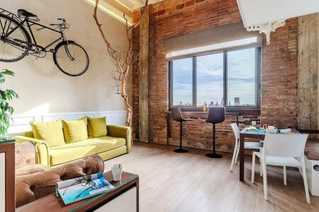 Duplex design, 1 chambre, avec climatisation