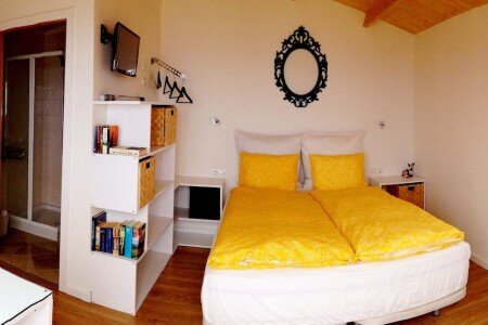 Apartamento 1 habitación, con jardín