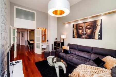 Duplex design, 5 chambres, avec climatisation