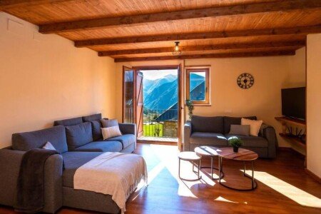 Appartement 3 chambres, avec cheminée