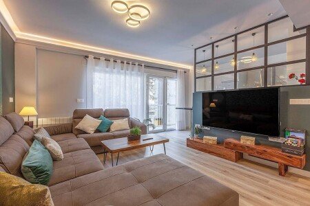 Apartment 3 bedrooms, with air conditioning